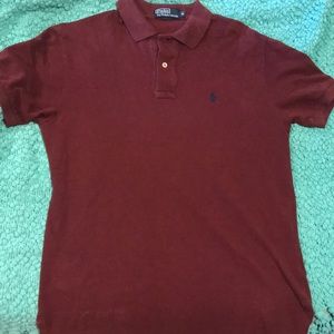 Polo by Ralph Lauren burgundy polo 🌵